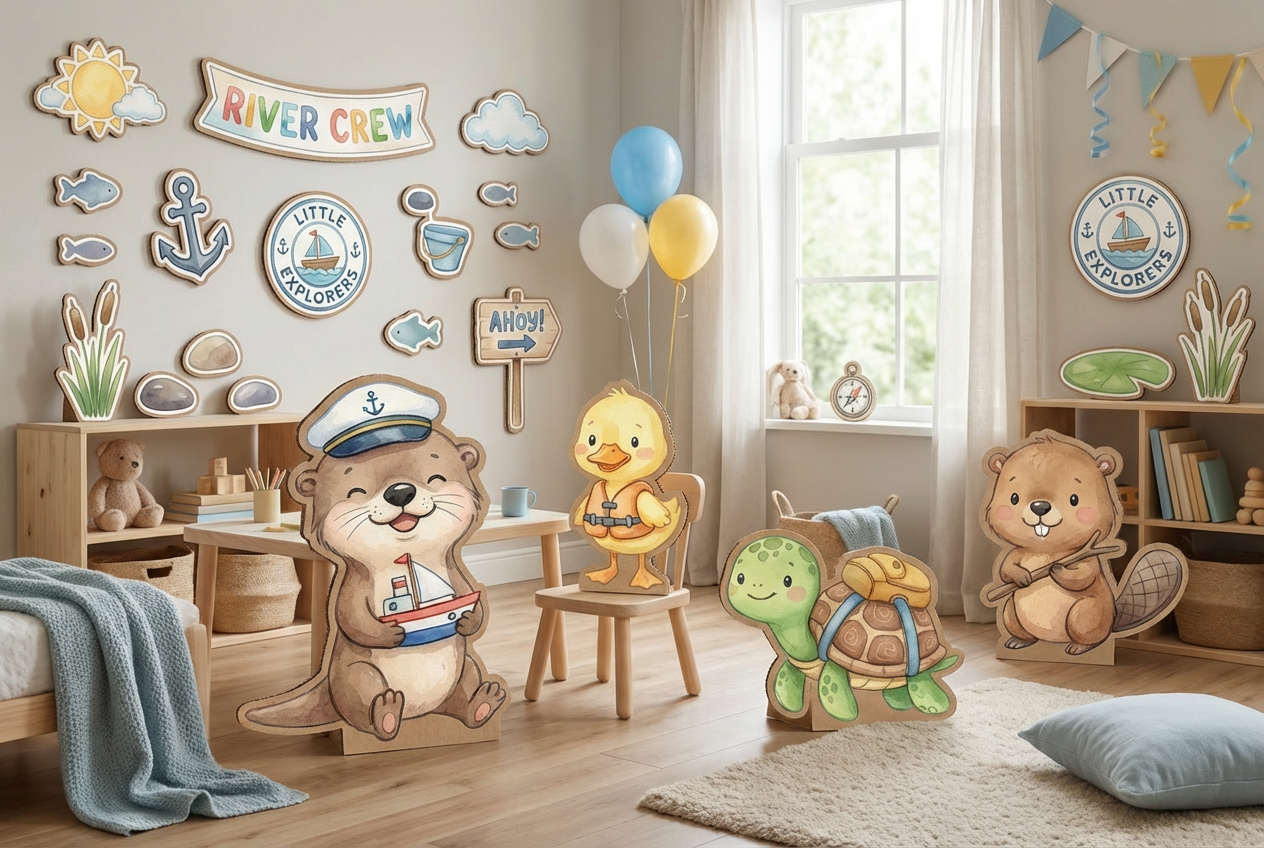 Baby River and Friends scene mockup 1