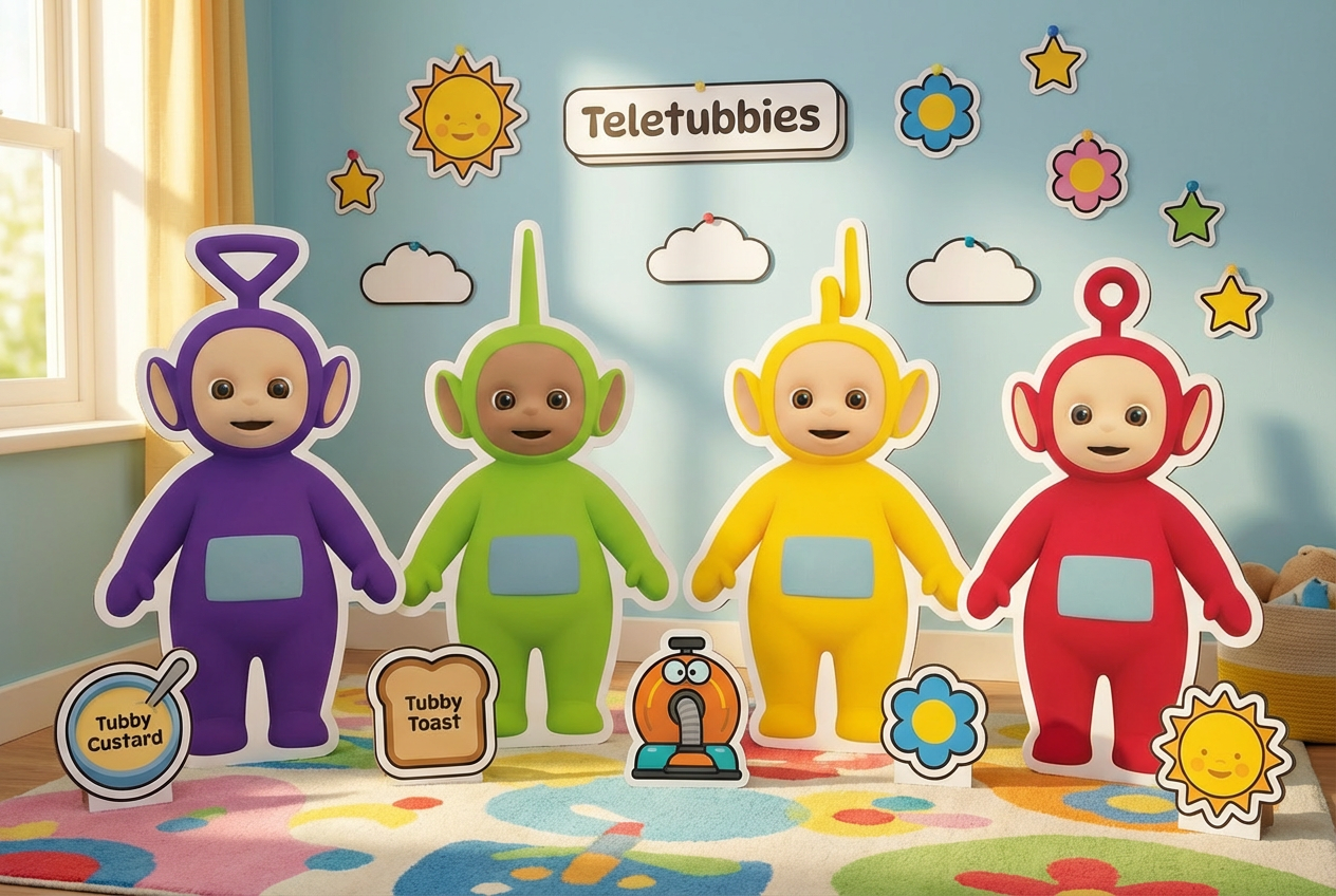 Teletubbies product showcase