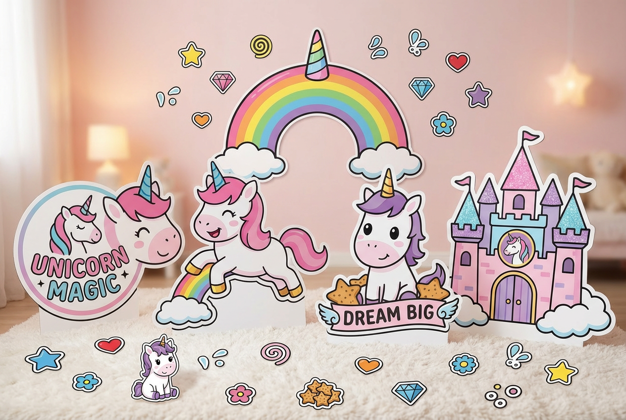 Unicorns product showcase