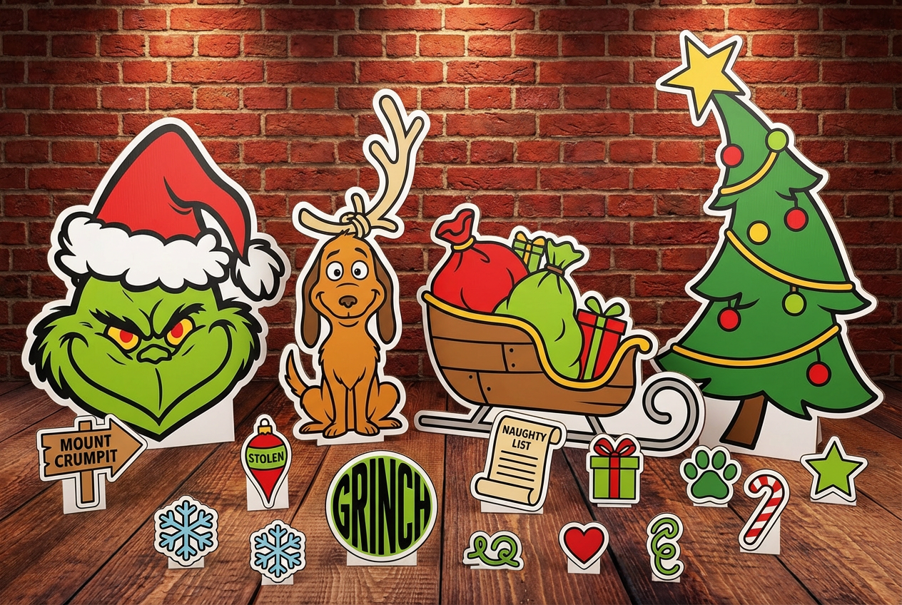 The Grinch product showcase