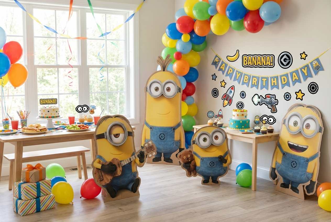 Minions scene mockup 1