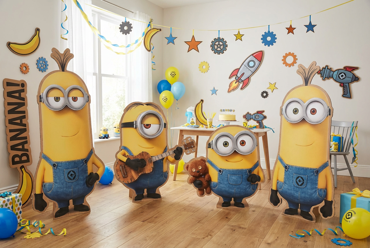 Minions scene mockup 3