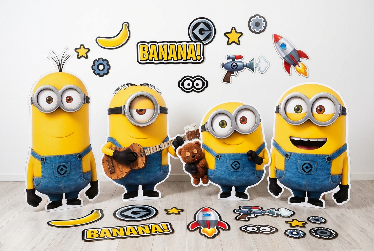 Minions product showcase