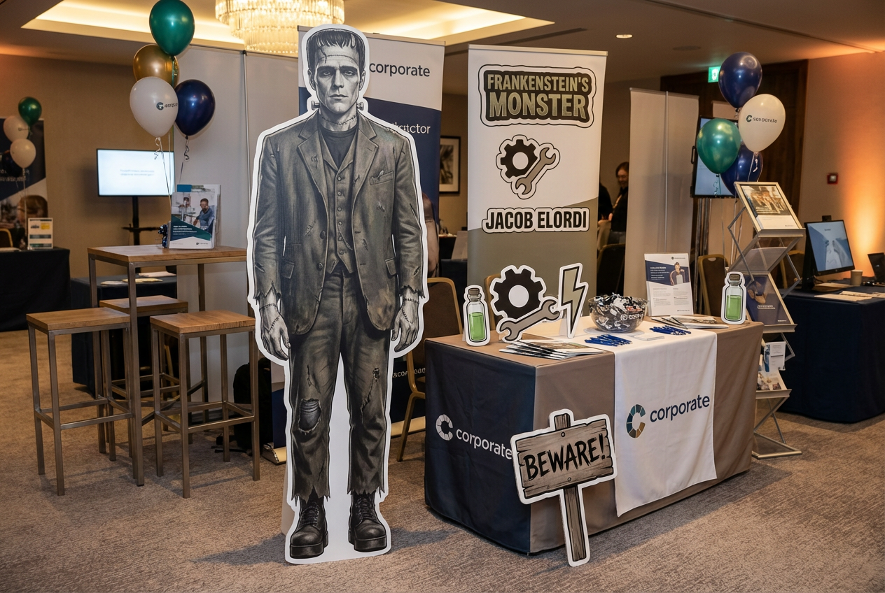 Jacob Elordi - Frankenstein (full body) scene mockup 2