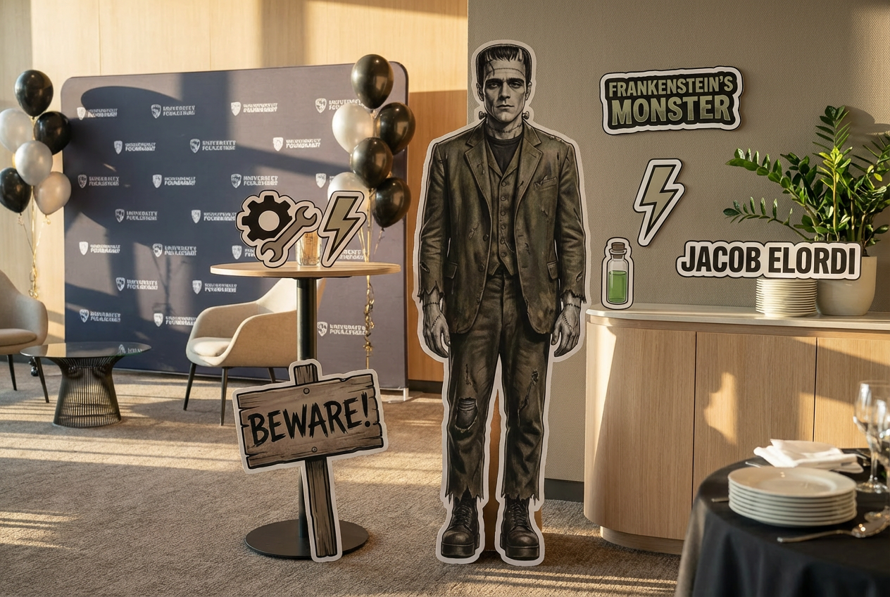 Jacob Elordi - Frankenstein (full body) scene mockup 3