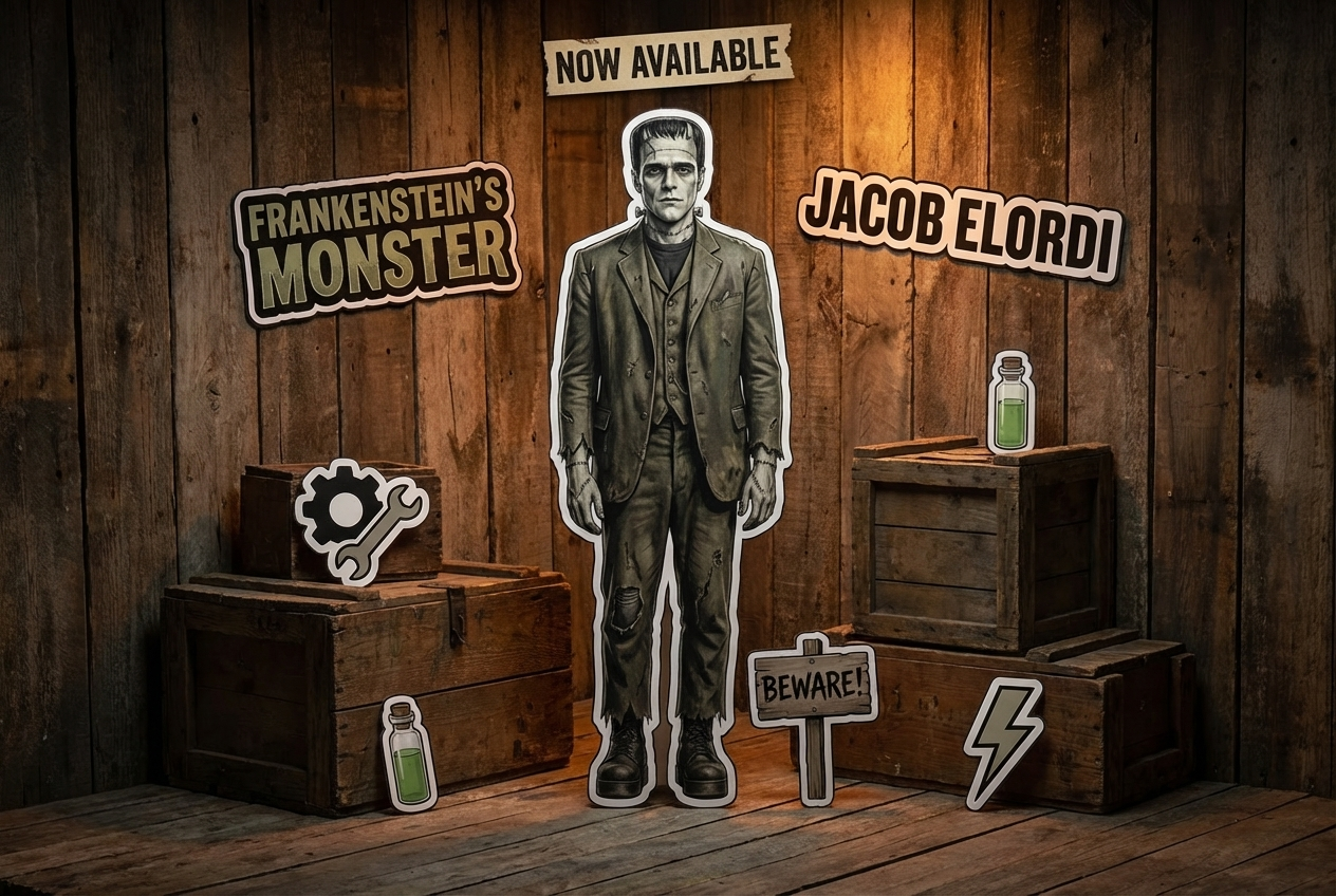 Jacob Elordi - Frankenstein (full body) product showcase