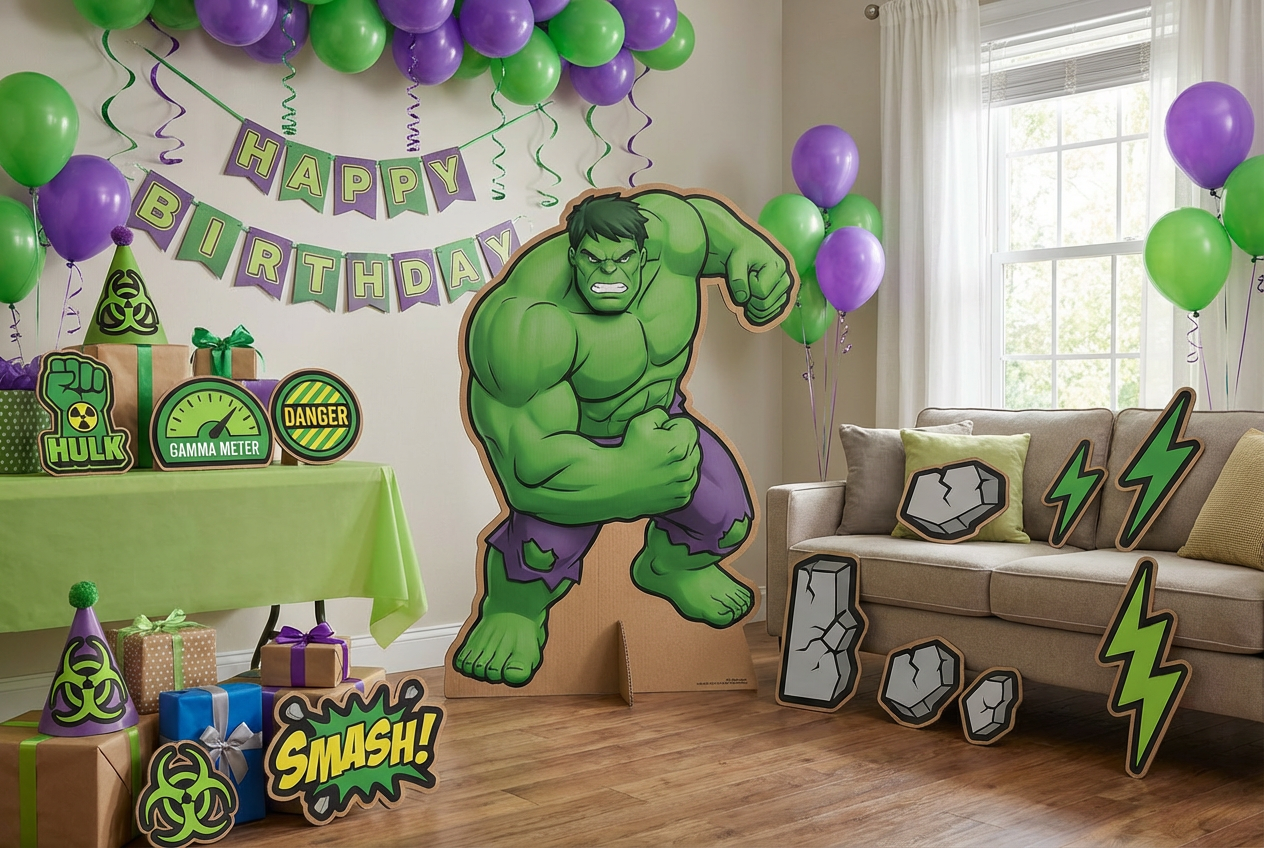 The Hulk scene mockup 2