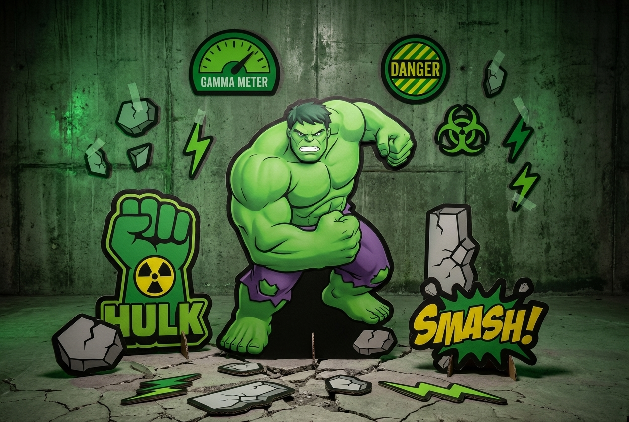 The Hulk product showcase