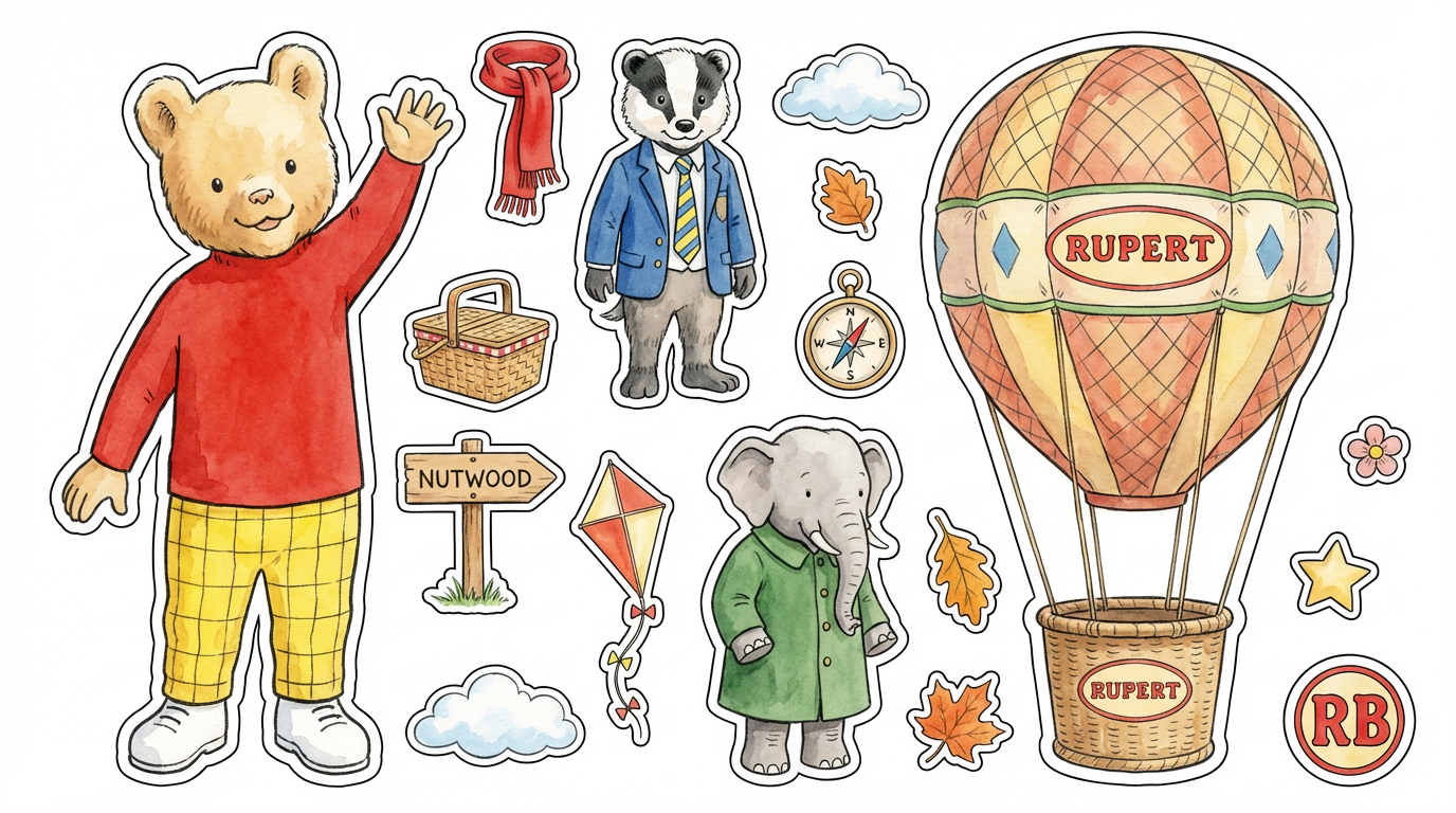 Rupert the Bear - Main Artwork