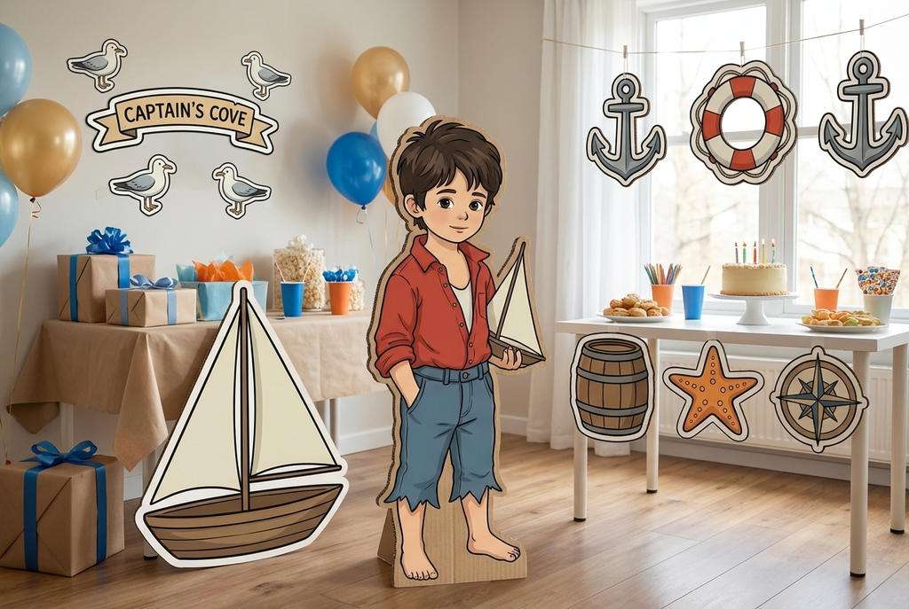 Boy with a boat - Scene 1