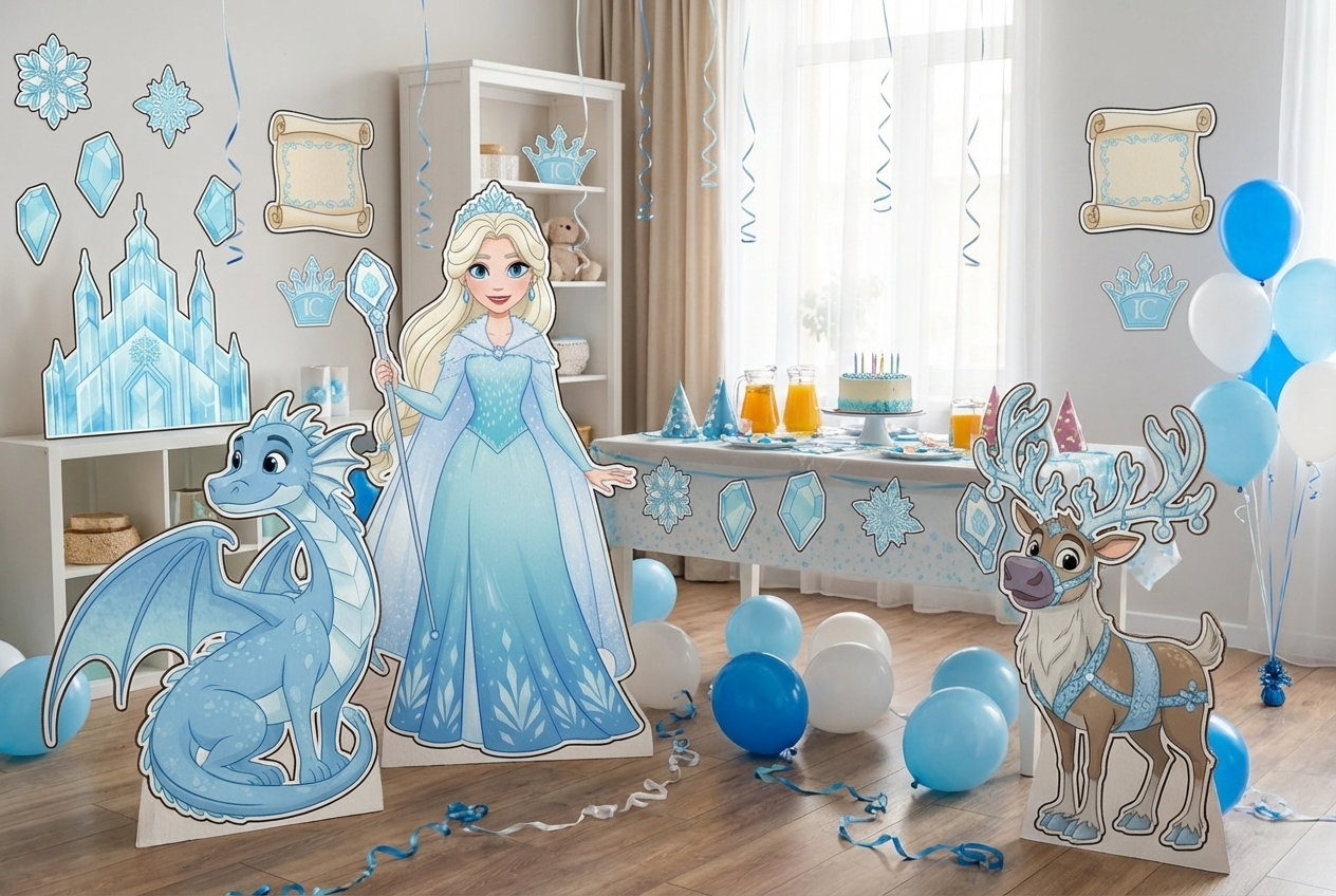 Ice Queen  scene mockup 1