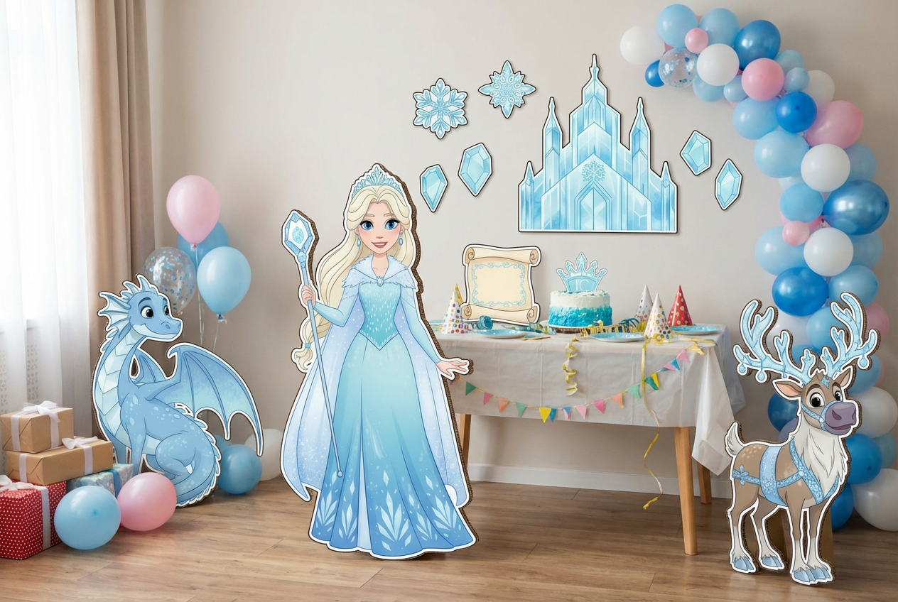 Ice Queen  scene mockup 2