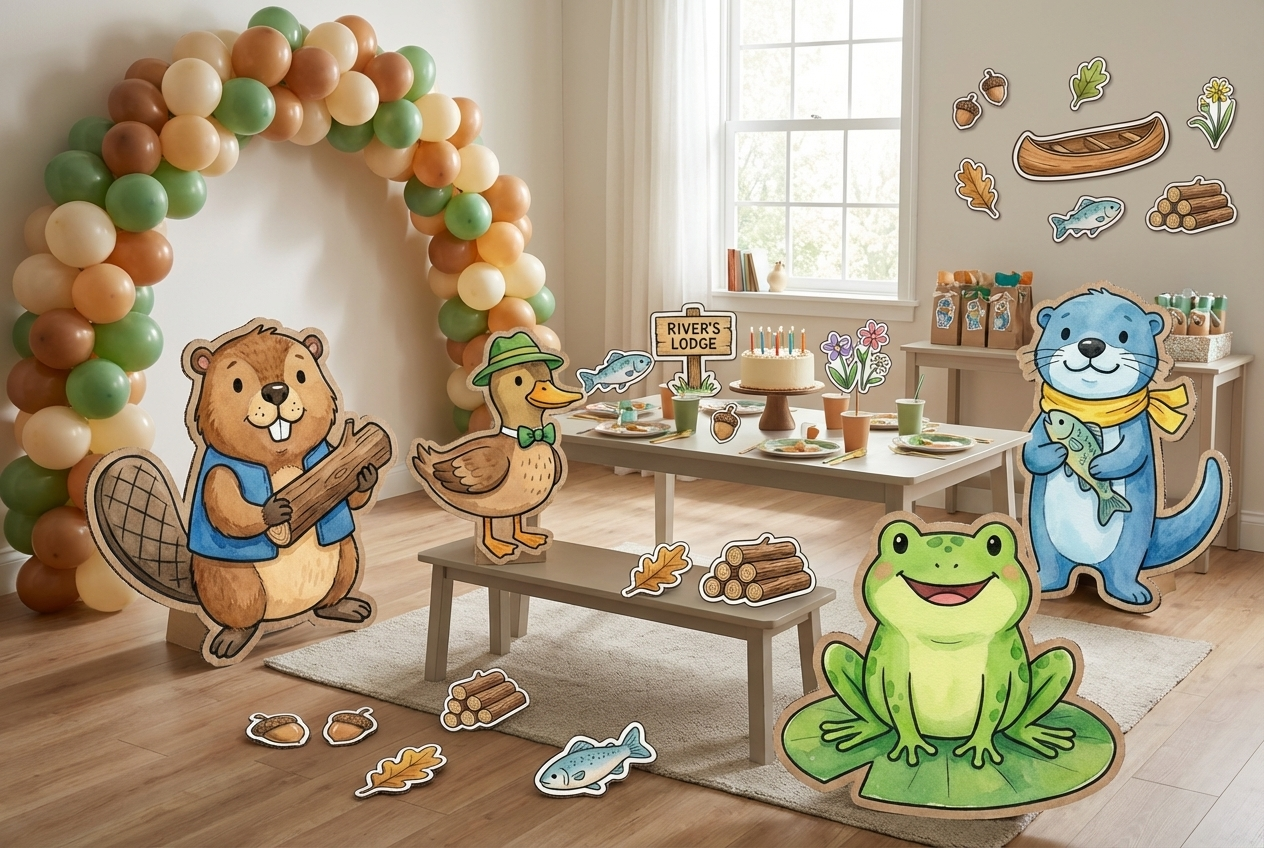 River the Beaver and Friends - Scene 1