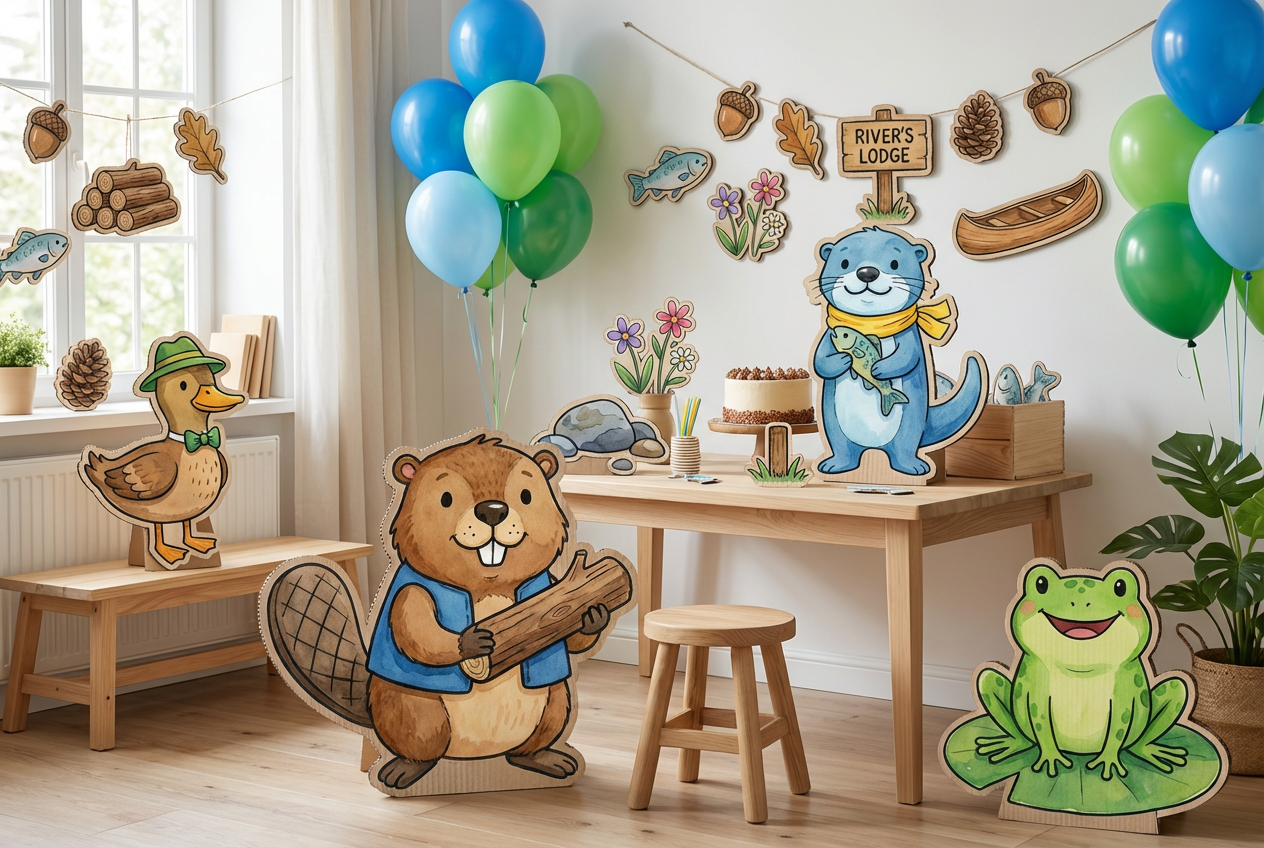 River the Beaver and Friends - Scene 2