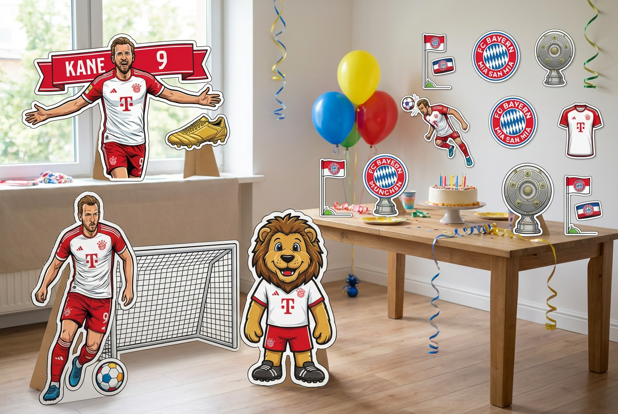 Harry Kane Football - Bayern Munich scene mockup 1