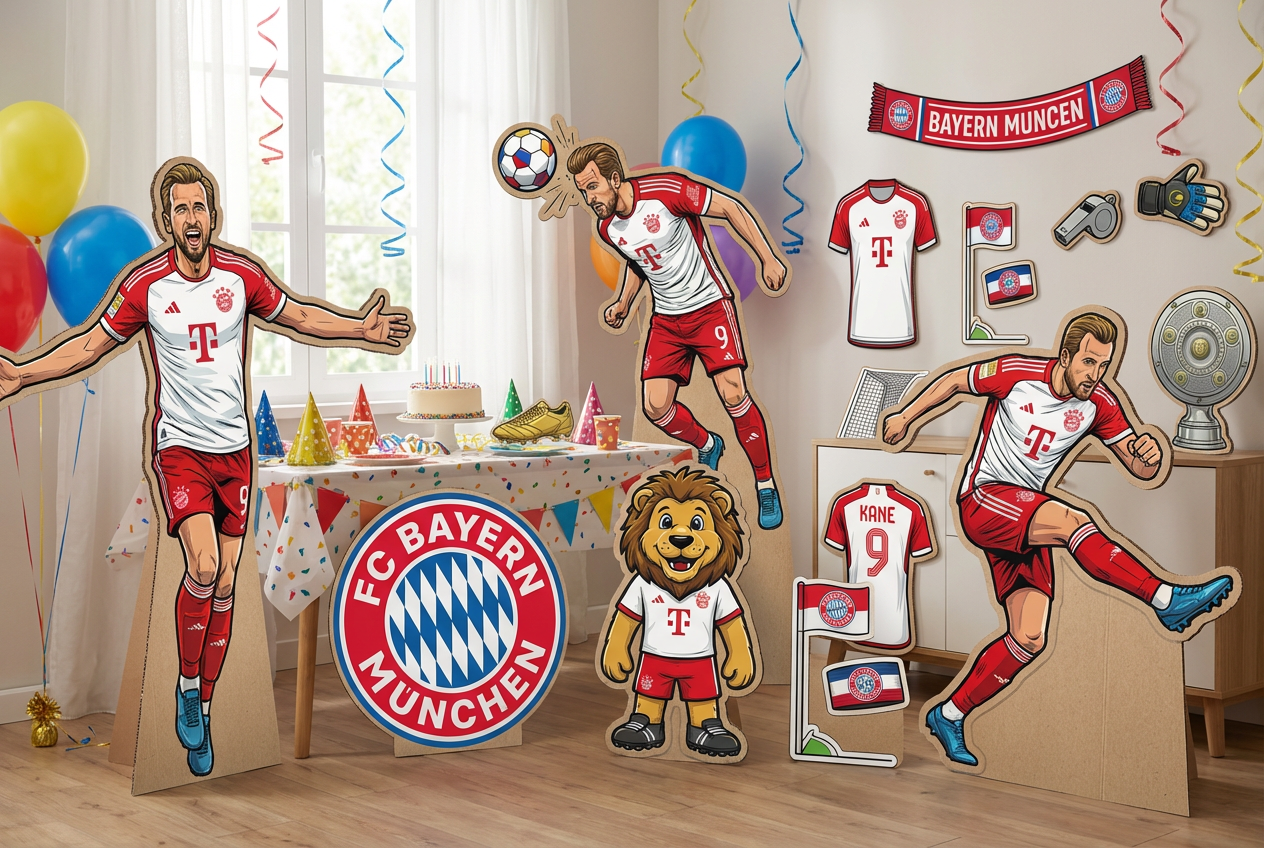 Harry Kane Football - Bayern Munich scene mockup 2