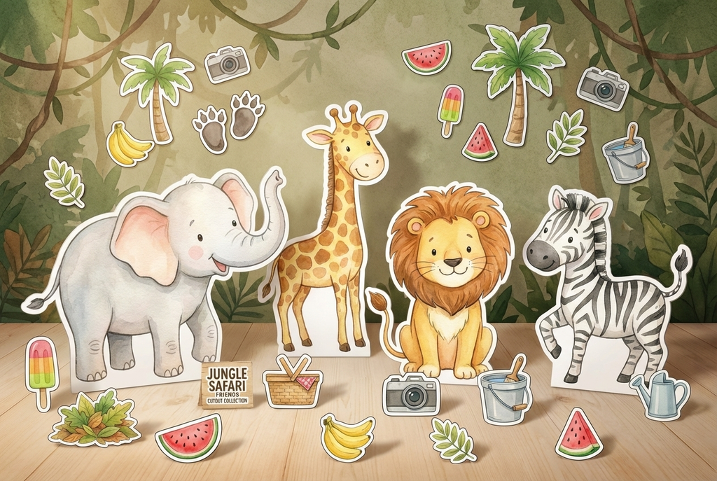 Zoo Animals - Product Showcase