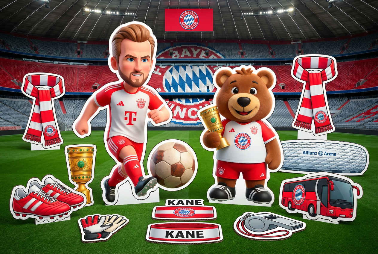 Harry Kane Football - Bayern Munich - Product Showcase