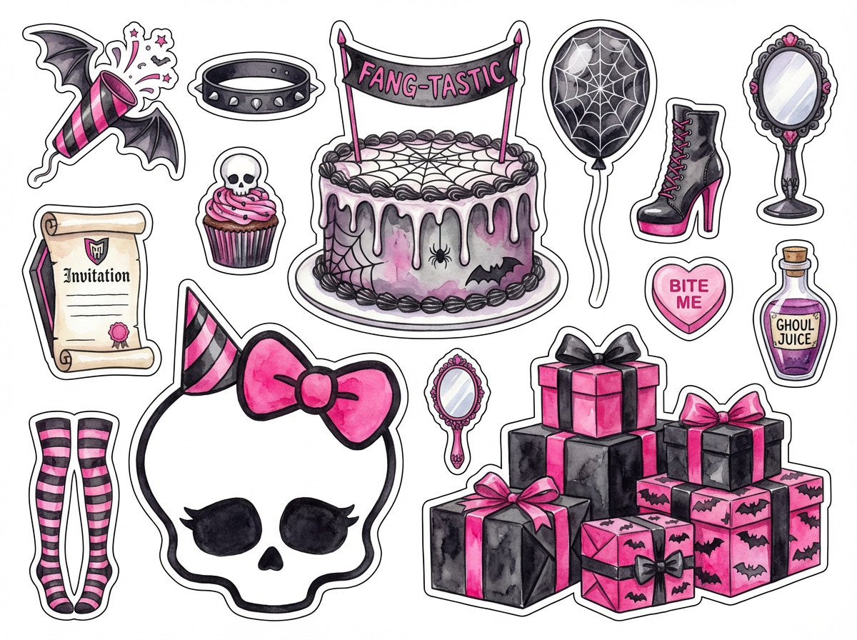 monster high birthday - Main Artwork