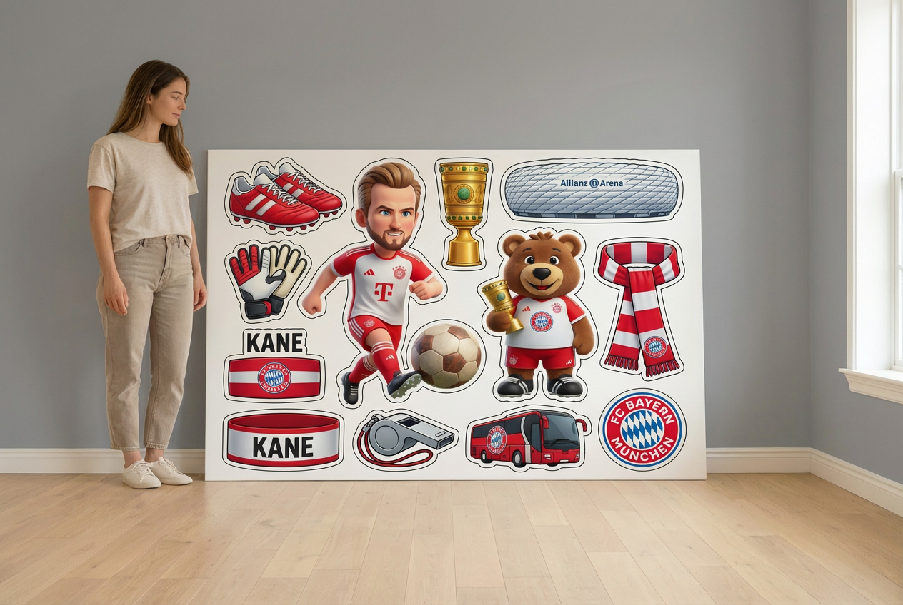 Harry Kane Football - Bayern Munich - Size Guide