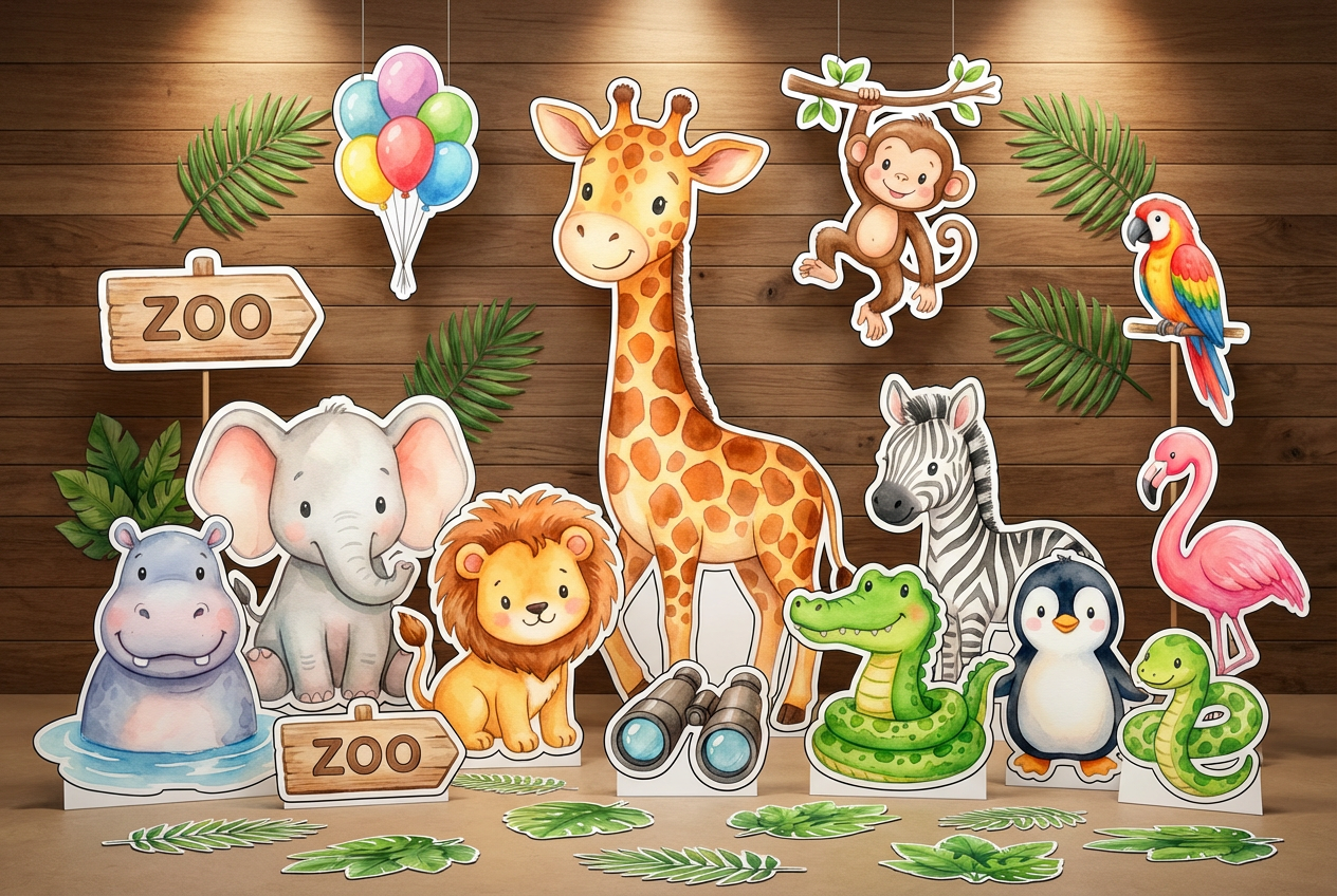 Zoo Animals product showcase