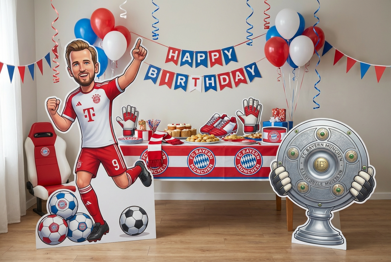 Harry Kane Football - Bayern Munich scene mockup 1