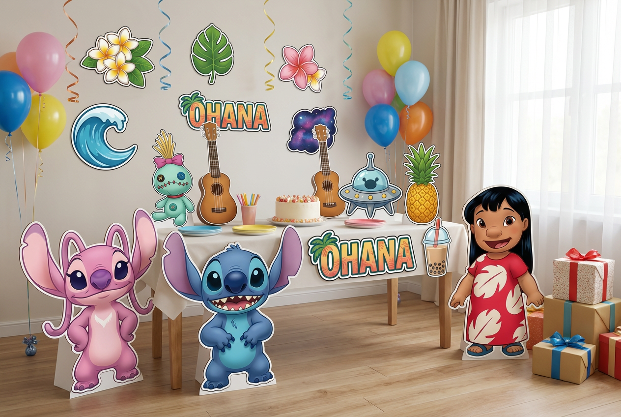 Disney Stitch and Friends scene mockup 1