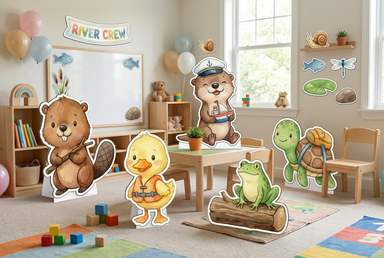 River Crew Friends - Scene 1