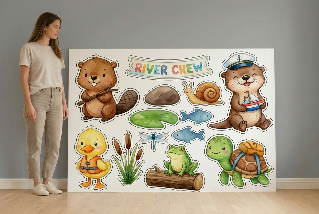 River Crew Friends - Size Guide