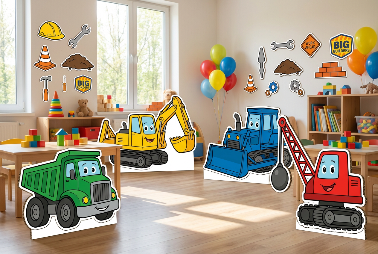 Construction Diggers - Scene 1