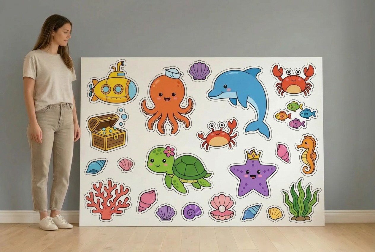 Under the Sea - Size Guide