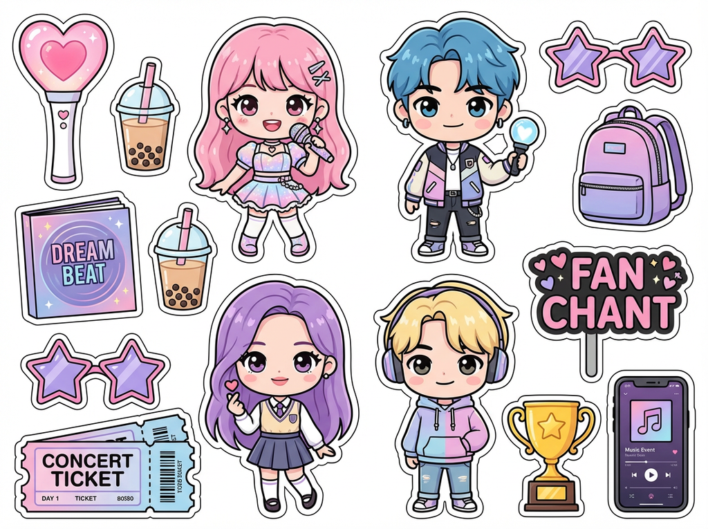 K-Pop Extravaganza - Main Artwork