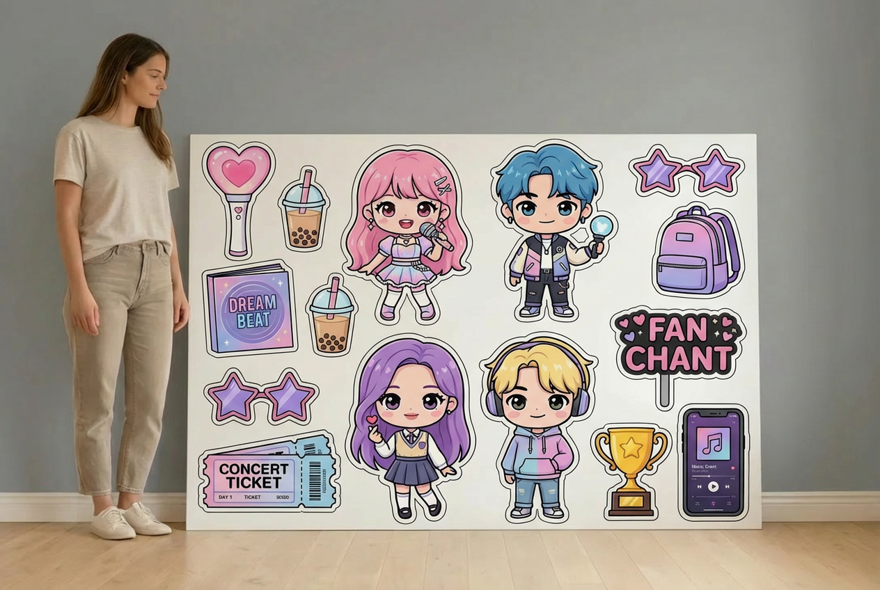 K-Pop Extravaganza - Size Guide