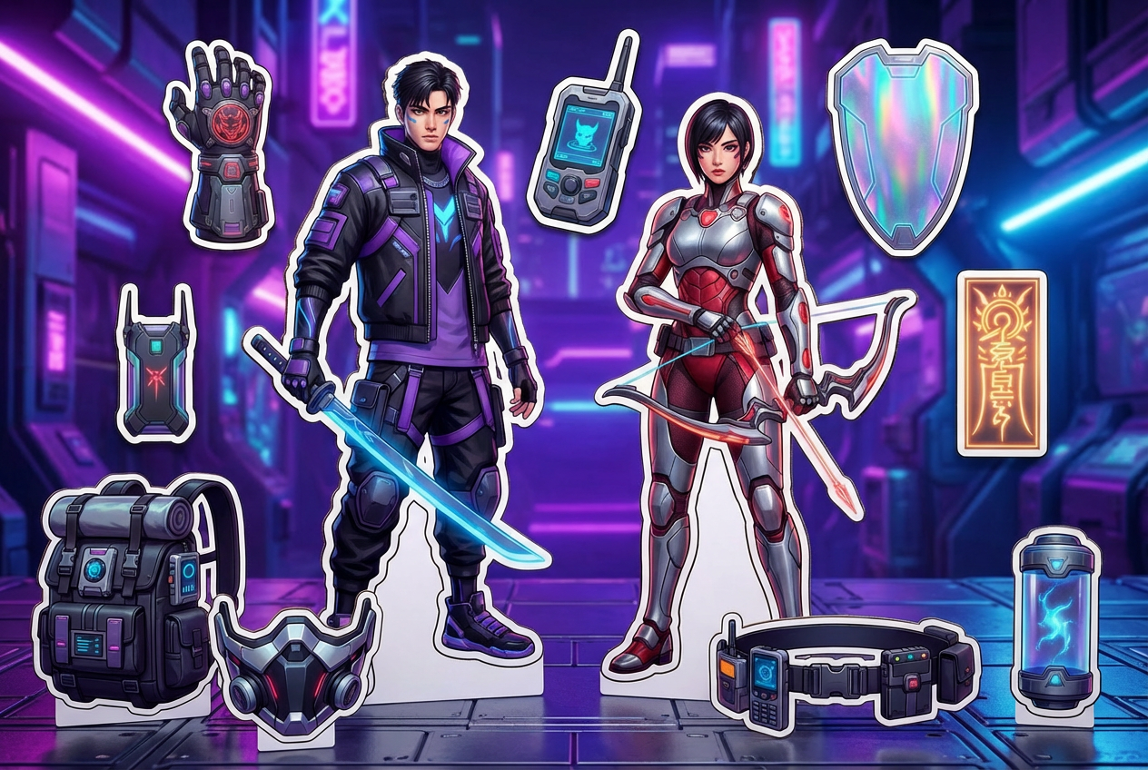 K-Pop Demon Hunters product showcase