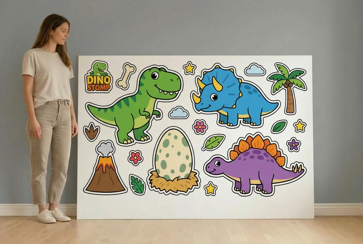 Dinosaurs - Size Guide