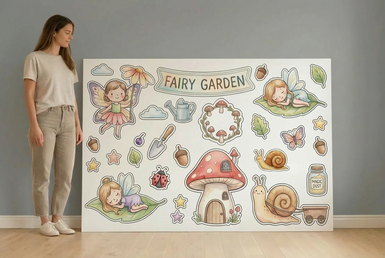 Garden Fairies - Size Guide