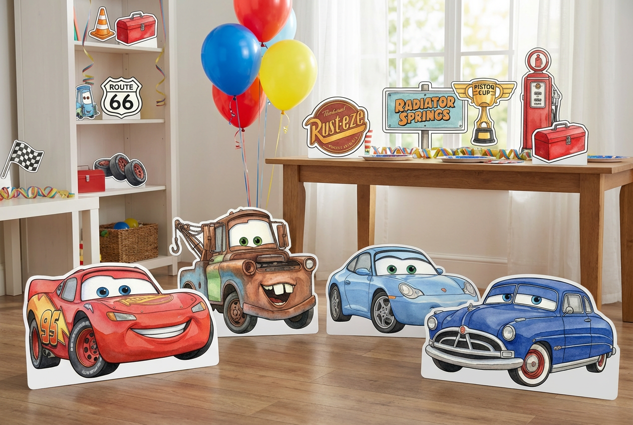 Cars  scene mockup 2