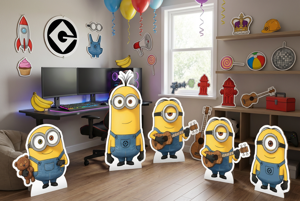 Minions Extravaganza scene mockup 1