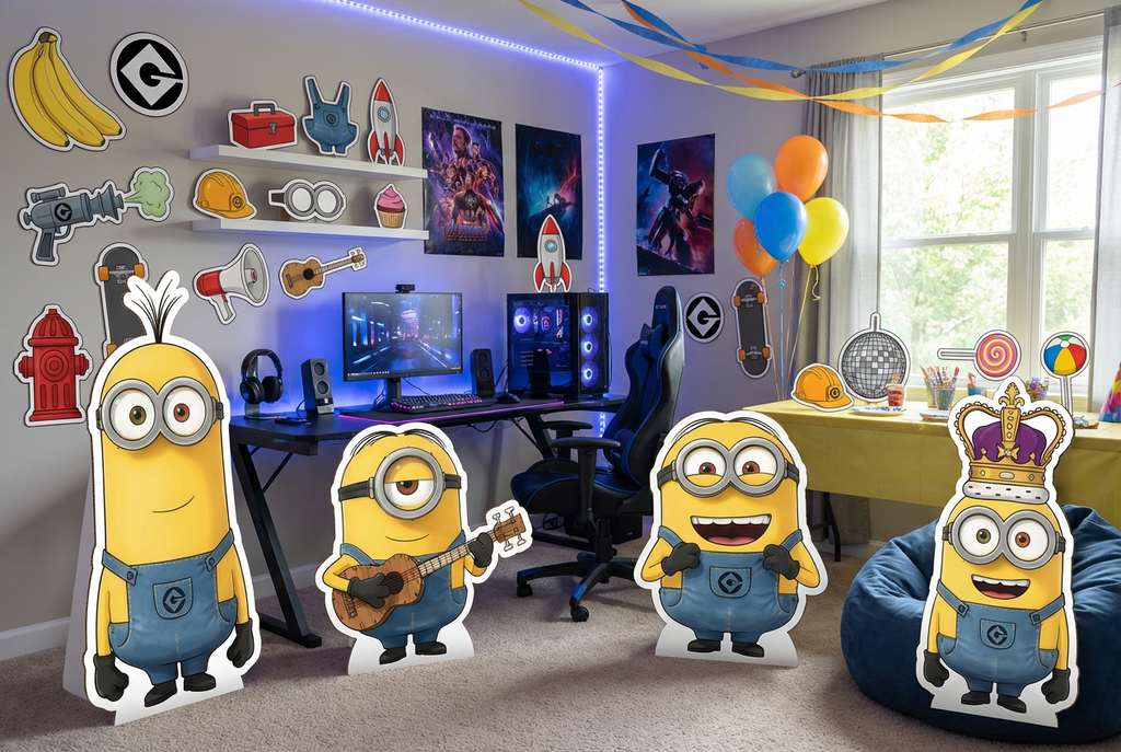 Minions Extravaganza scene mockup 2