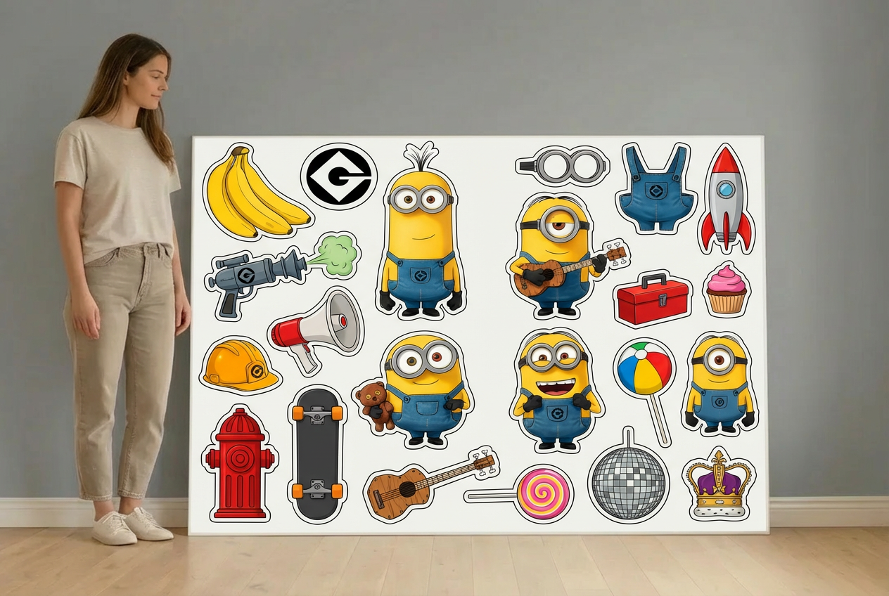 Minions Extravaganza size guide