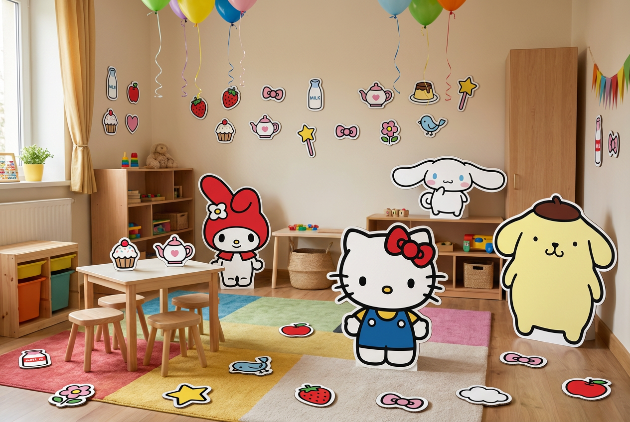 Cute Cats scene mockup 2