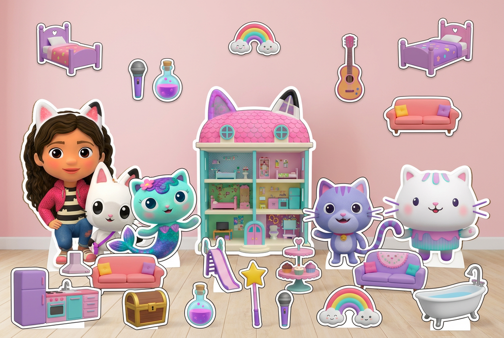 Dollhouse product showcase