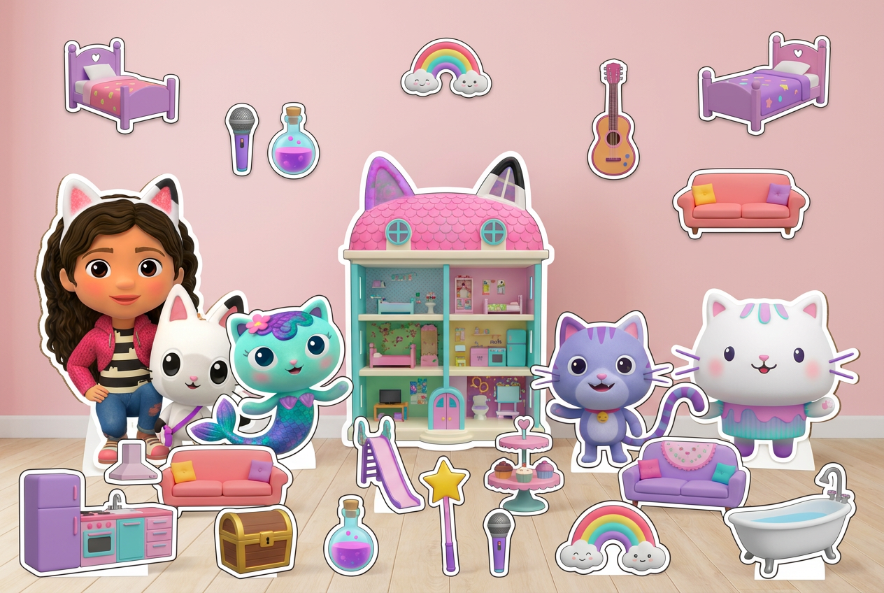 Dollhouse product showcase