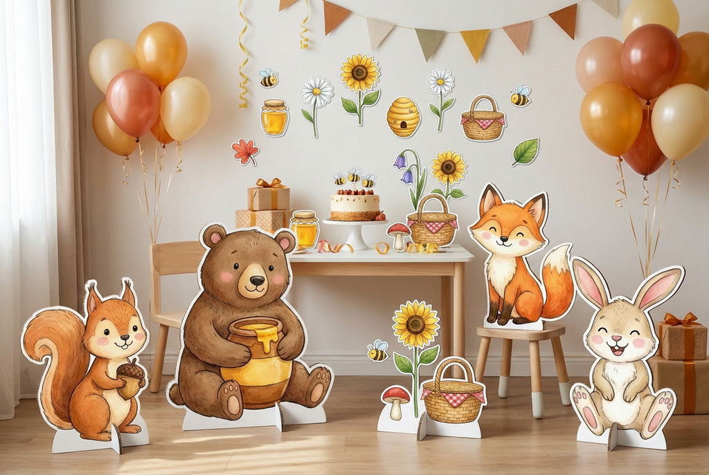 Honey Pot Bear & Friends scene mockup 2