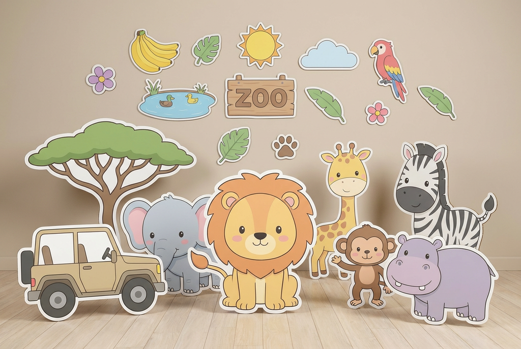 zoo animals  product showcase