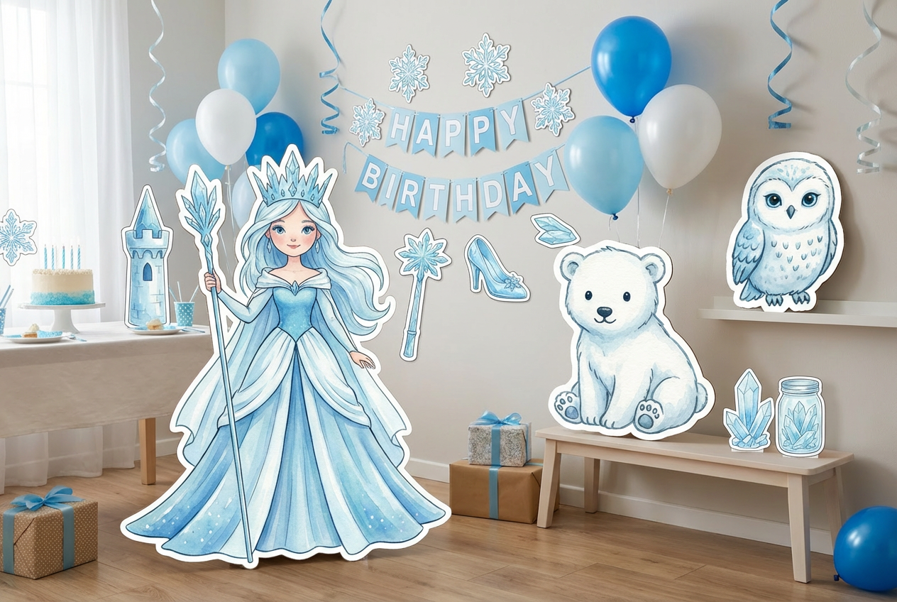 Ice Queen main focus scene mockup 1