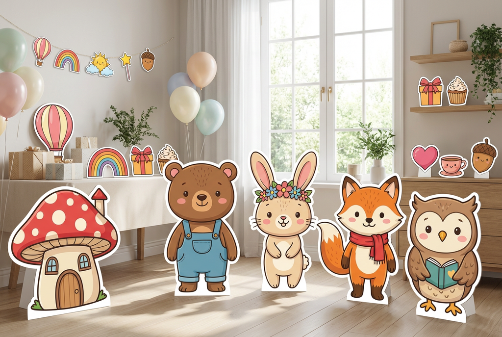 Cute  scene mockup 1