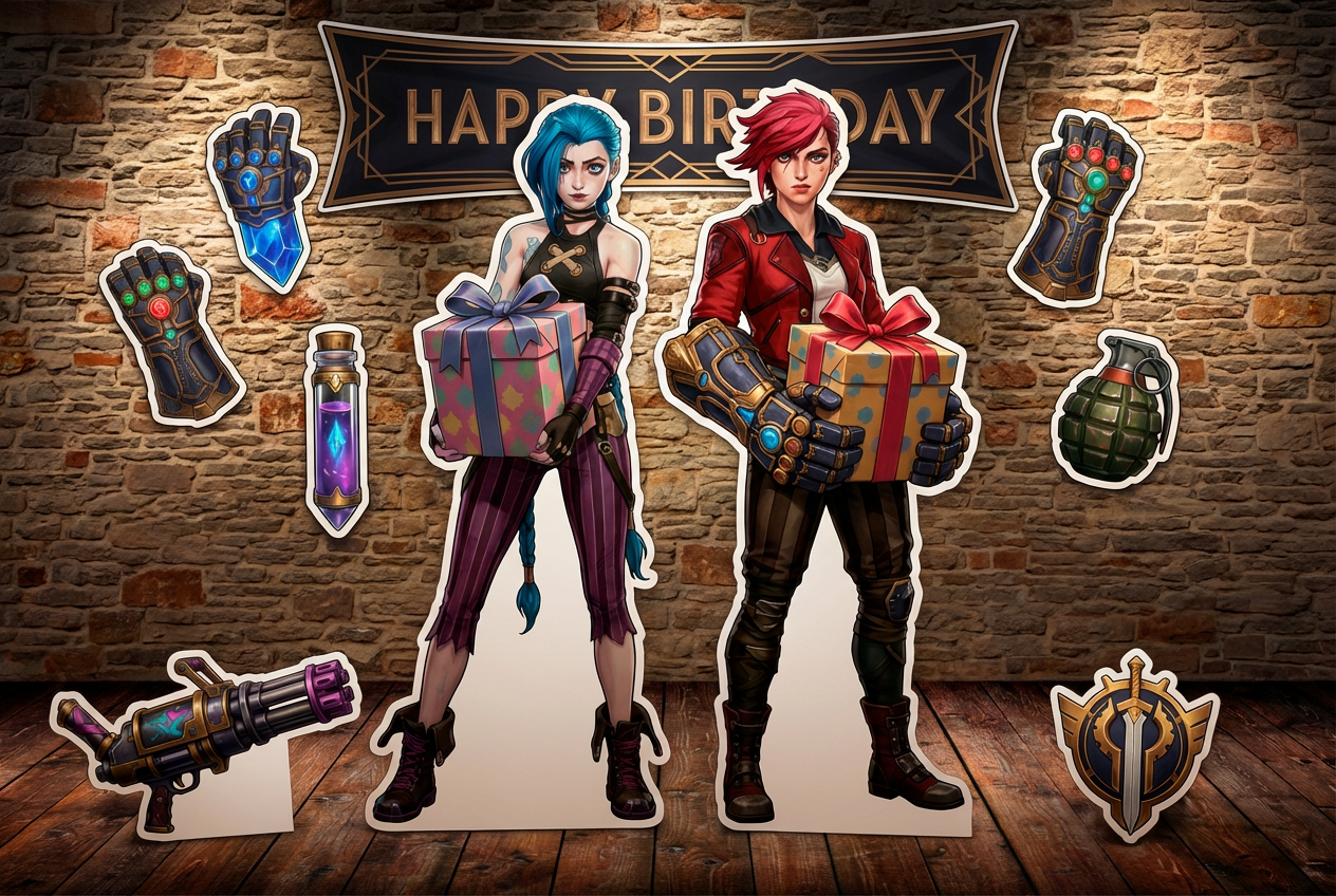 Arcane Jinx & Vi - Product Showcase