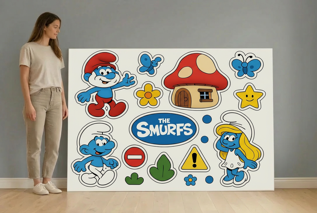 smurfs size guide