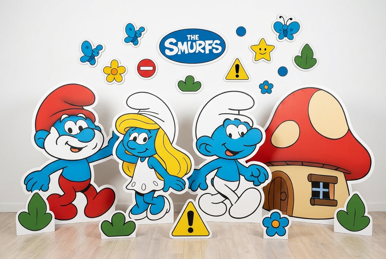 smurfs product showcase